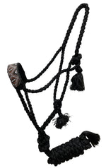 Load image into Gallery viewer, SALINAS MULE TAPE HALTER WITH LEADROPE