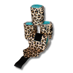 Load image into Gallery viewer, LEOPARD AND MINT POLO WRAP