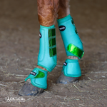 Load image into Gallery viewer, KELLY GREEN SPARKLE SPLINT BOOTS