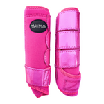 Load image into Gallery viewer, FLAMINGO WITH SPARKLE VELCRO SPLINT BOOT (PAIR)