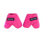 Load image into Gallery viewer, FLAMINGO WITH SPARKLE VELCRO BELL BOOTS