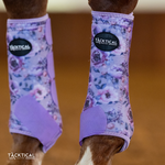 Load image into Gallery viewer, PURPLE PEONY SPLINT BOOTS (PAIR)