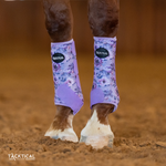Load image into Gallery viewer, PURPLE PEONY SPLINT BOOTS (PAIR)