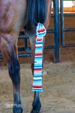 Load image into Gallery viewer, TEAL SERAPE TAIL BAG