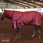 Load image into Gallery viewer, CHEYENNE AZTEC 1200D PERFECT FIT WINTER BLANKET WITH NECK