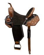 Load image into Gallery viewer, CHOCOLATE SWAY SADDLE