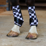Load image into Gallery viewer, FINISH LINE WITH SPARKLE VELCRO SPLINT BOOTS (PAIR)