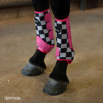 Load image into Gallery viewer, FINISH LINE & HOT PINK SPLINT BOOTS (PAIR)