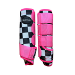 Load image into Gallery viewer, FINISH LINE & HOT PINK SPLINT BOOTS (PAIR)