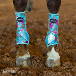 Load image into Gallery viewer, BLOOM WITH SPARKLE VELCRO SPLINT BOOT (PAIR)