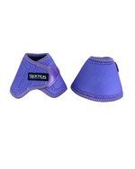 Load image into Gallery viewer, LAVENDER WITH SPARKLE VELCRO BELL BOOTS