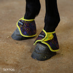 Load image into Gallery viewer, NEON LIGHTS WITH SPARKLE VELCRO BELL BOOTS