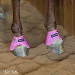 Load image into Gallery viewer, PETAL PINK WITH SPARKLE VELCRO BELL BOOTS