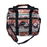 Load image into Gallery viewer, PIPER AZTEC GROOMING TOTE WITH ZIPPER