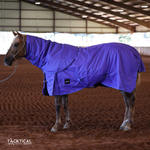 Load image into Gallery viewer, PURPLE 1200D PERFECT FIT WINTER BLANKET WITH NECK