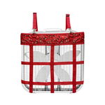 Load image into Gallery viewer, RED BANDANA STALL FAN HOLDER