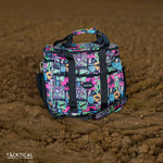 Load image into Gallery viewer, WESTERN NEON GROOMING TOTE WITH ZIPPER