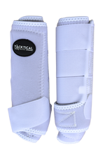 Load image into Gallery viewer, WHITE SPLINT BOOTS (PAIR)