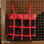 Load image into Gallery viewer, RED BANDANA STALL FAN HOLDER