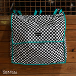 Load image into Gallery viewer, FINISH LINE & TURQUOISE STALL FRONT STORAGE BAG
