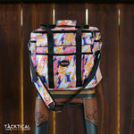 Load image into Gallery viewer, NEON LIGHTNING GROOMING TOTE WITH ZIPPER
