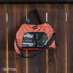 Load image into Gallery viewer, RED BANDANA MINI SPORT BOOT BAG