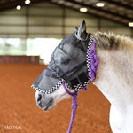 Load image into Gallery viewer, TACKTICAL FINISH LINE PRINT FLY MASK W/ EAR & NOSE - PONY