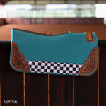 Load image into Gallery viewer, FINISH LINE & TURQUOISE SADDLE PAD