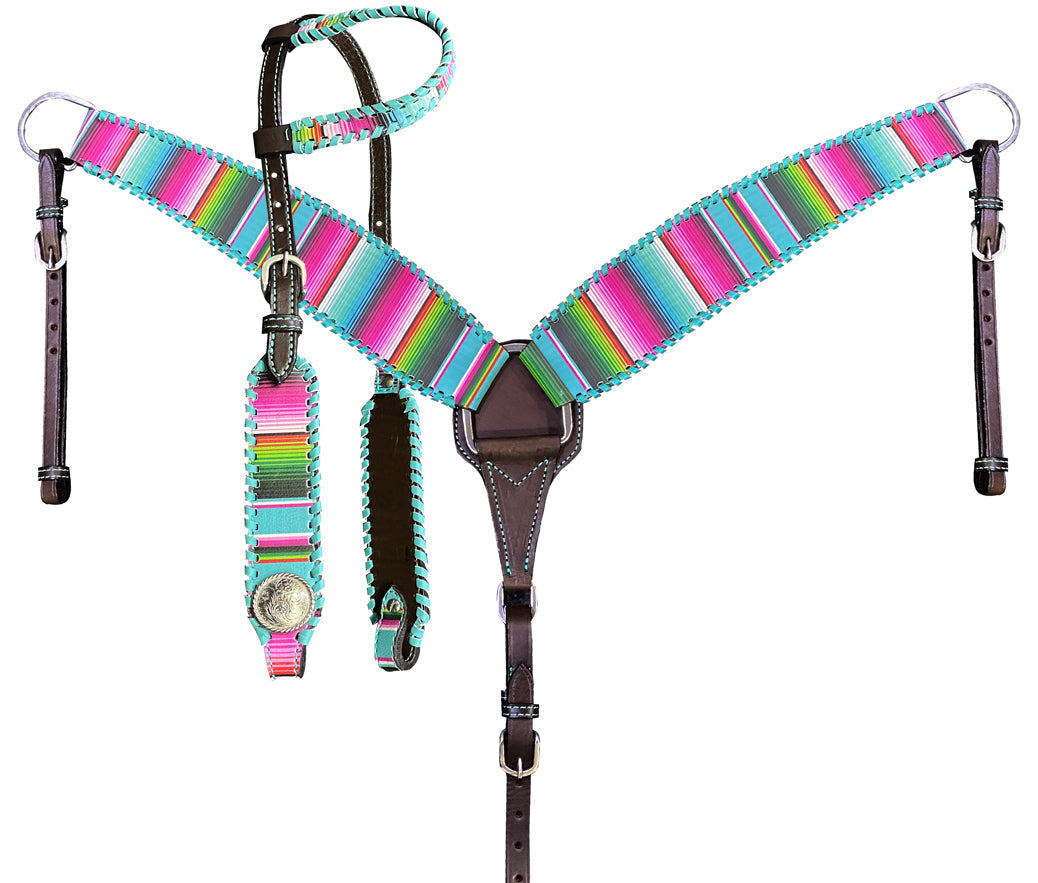 Rainbow high quality Tack Set