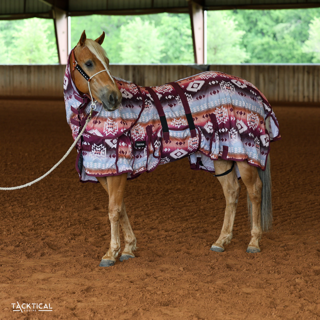 TACKTICAL PIPER AZTEC MESH FLY SHEET W/ DETACHABLE NECK