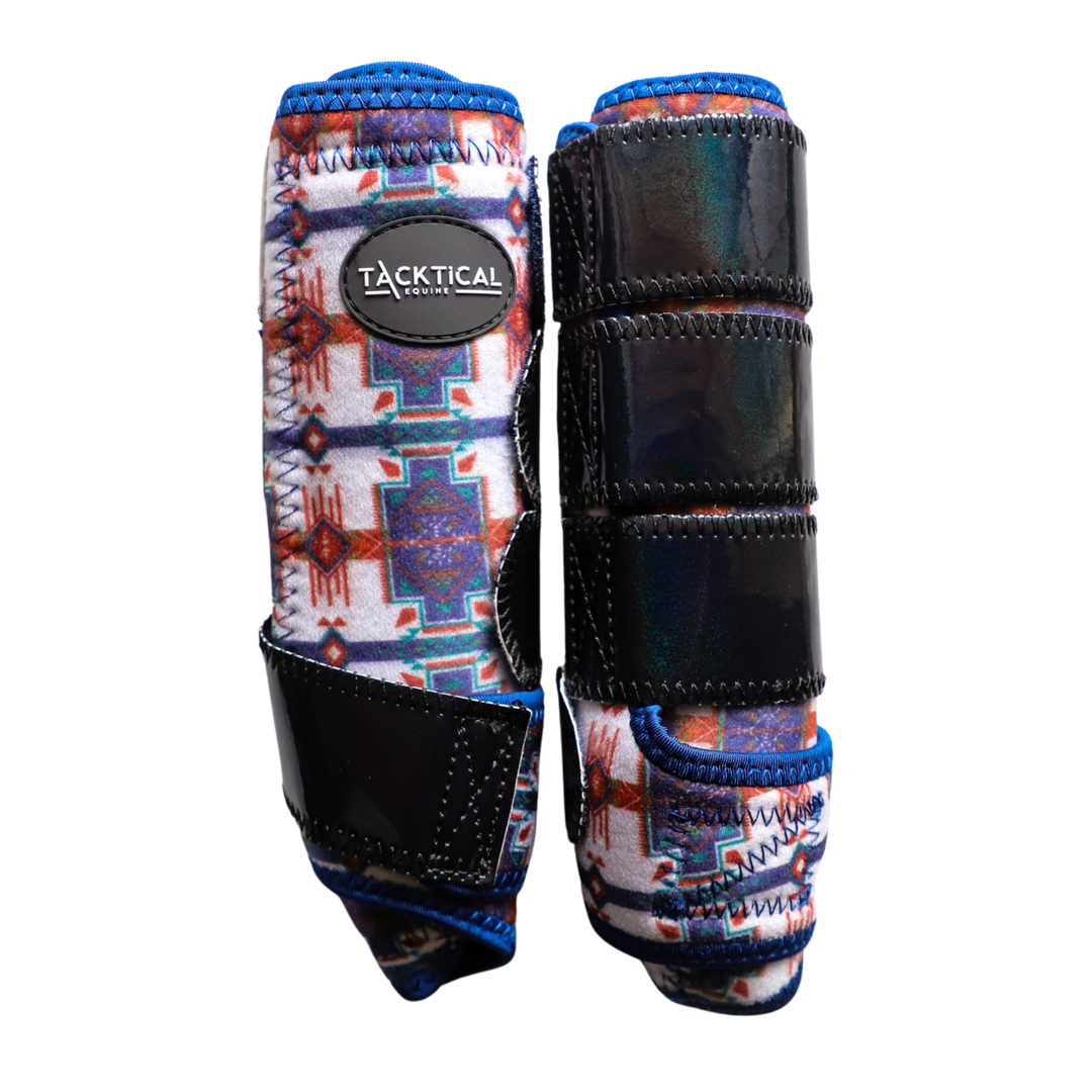 TACKTICAL™ TUCSON WITH SPARKLE VELCRO SPLINT BOOT (PAIR)