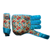 CAROLINE WITH SPARKLE VELCRO SPLINT BOOT (PAIR)