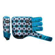 BRAYDEN WITH SPARKLE VELCRO SPLINT BOOT (PAIR)