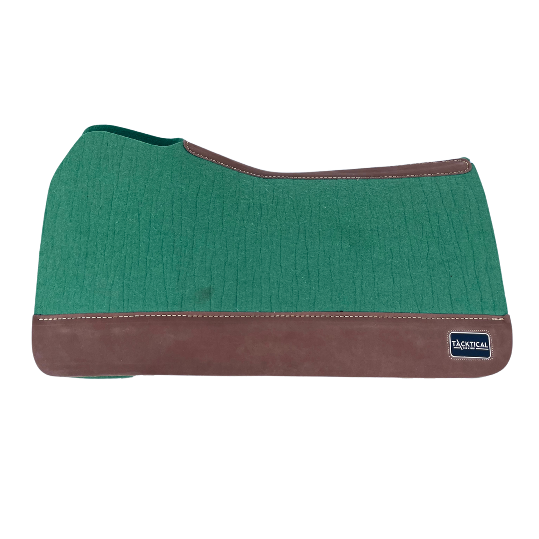 HUNTER GREEN WOOL PAD