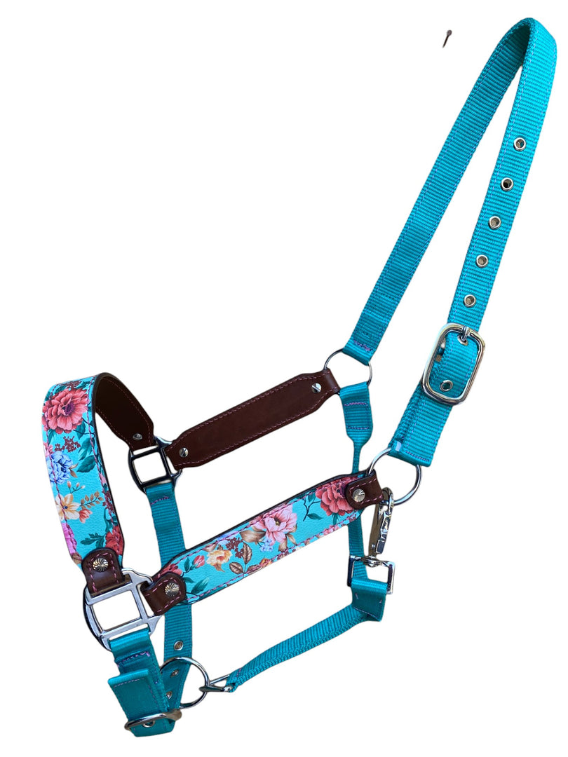 BLOOM LEATHER HALTER