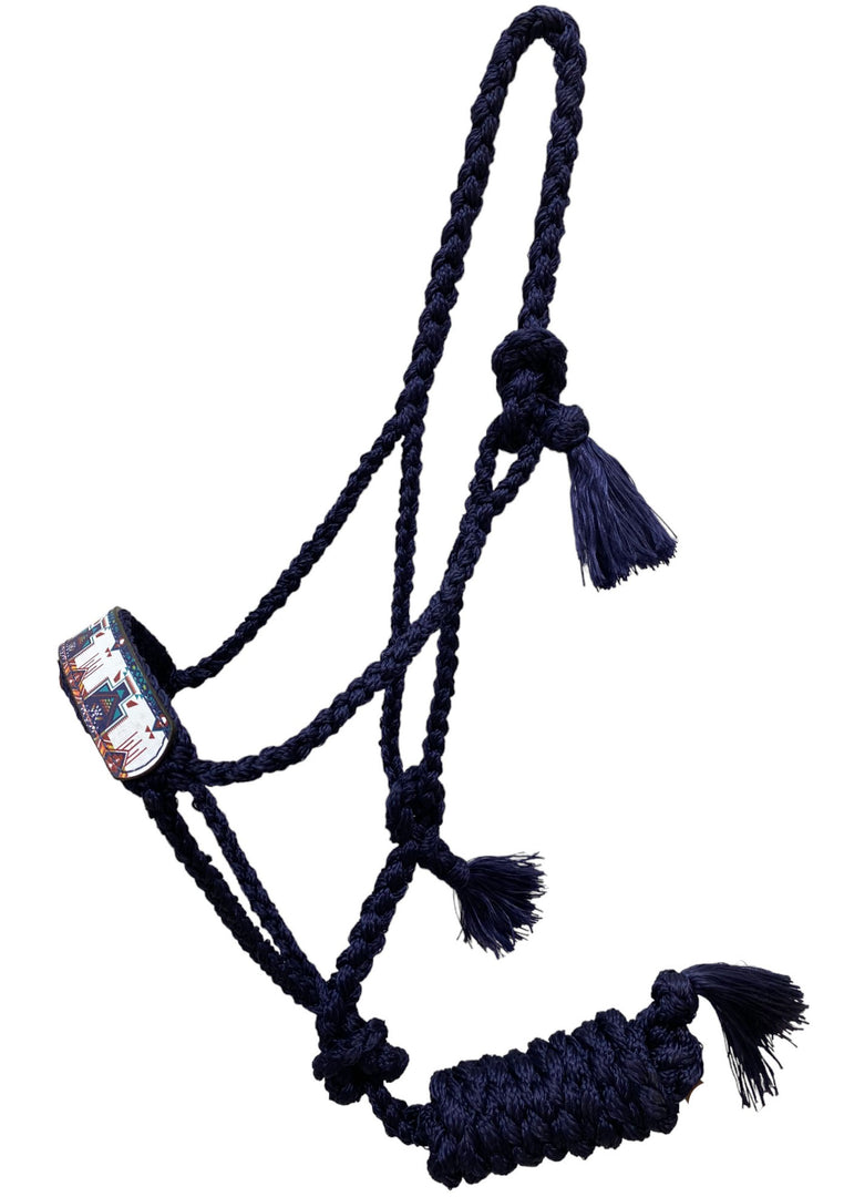 TUCSON MULE TAPE HALTER WITH LEADROPE