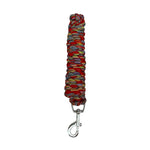 Load image into Gallery viewer, MULTICOLORED COTTON LEAD ROPE WITH SNAP
