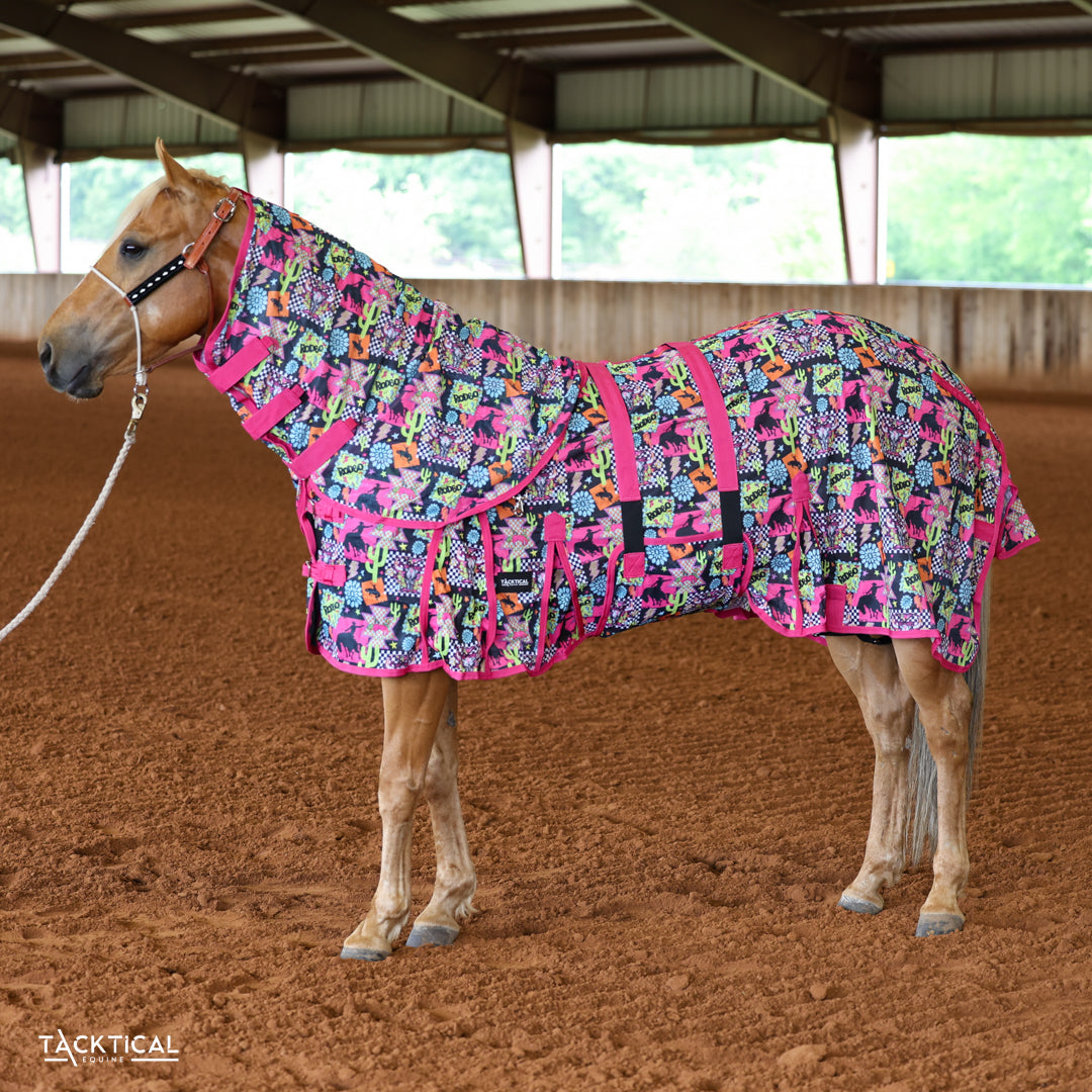 TACKTICAL WESTERN NEON MESH FLY SHEET W/ DETACHABLE NECK