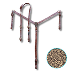 Load image into Gallery viewer, LEOPARD WITH MINT STITCHING PERFORMANCE LIGHT TACK SET
