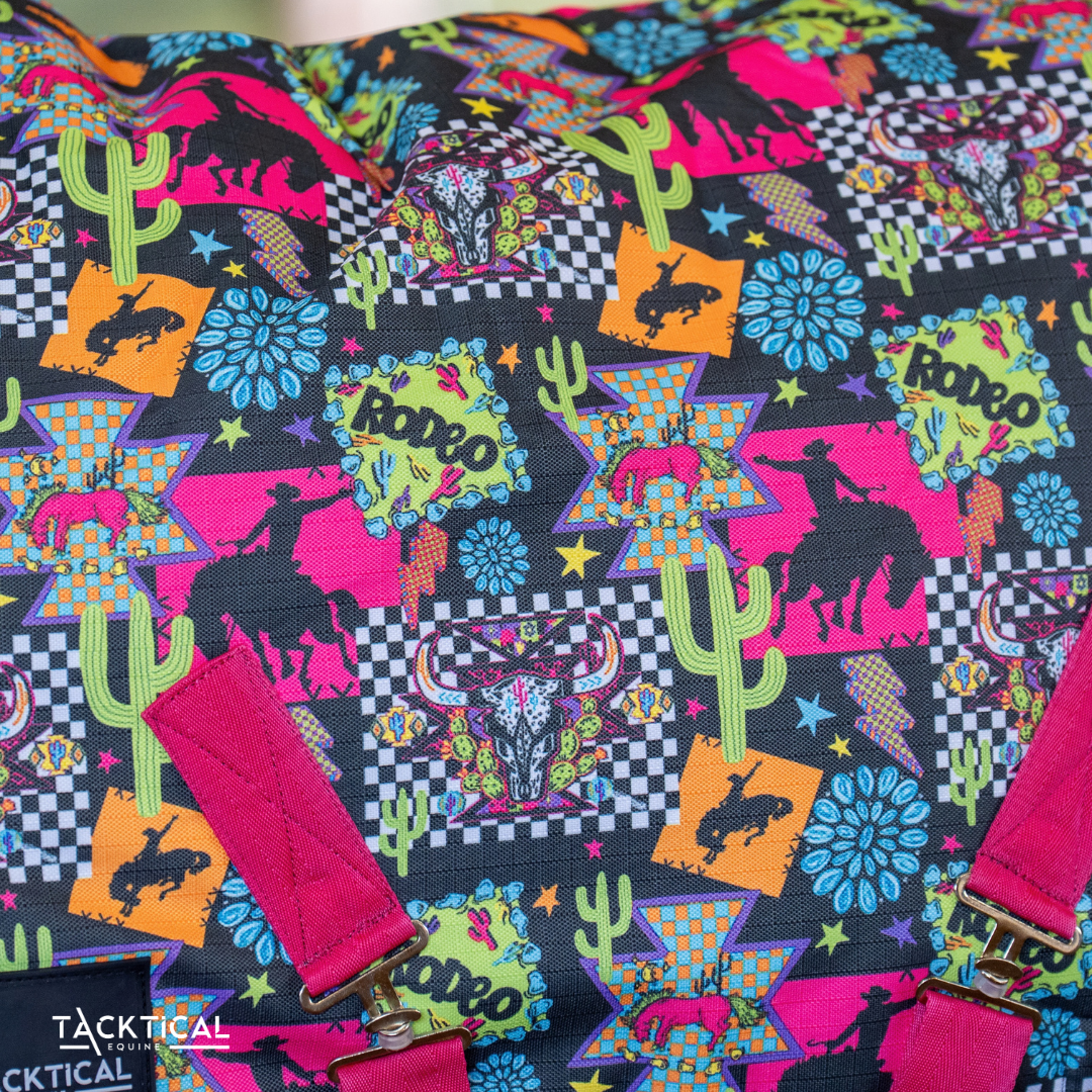 WESTERN NEON MINI/FOAL WINTER BLANKET