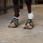 Load image into Gallery viewer, DUCK HUNT WITH SPARKLE VELCRO BELL BOOTS