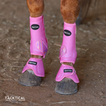 Load image into Gallery viewer, PETAL PINK WITH SPARKLE VELCRO BELL BOOTS
