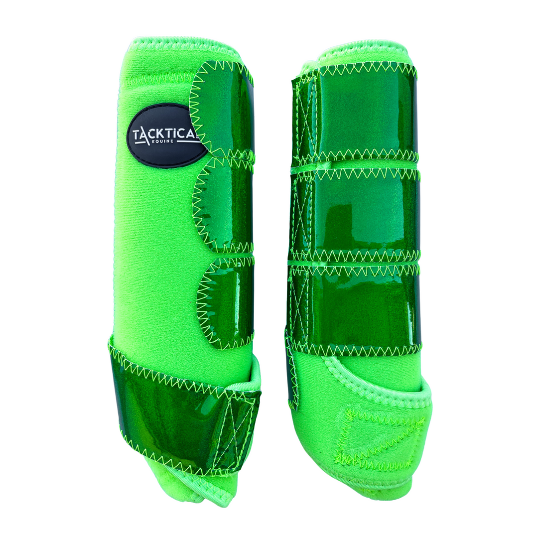 SOL WITH SPARKLE VELCRO SPLINT BOOT (PAIR)