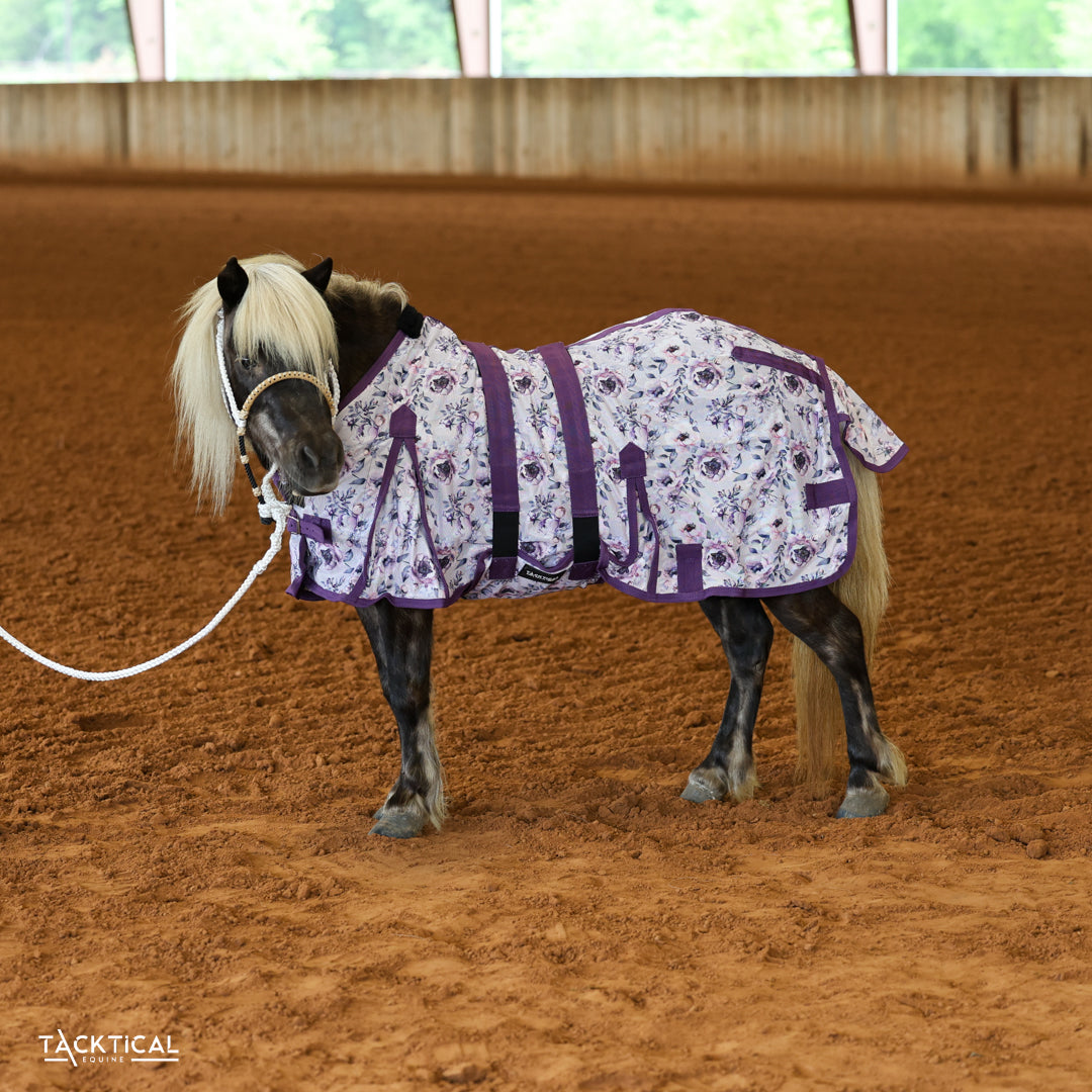 TACKTICAL PURPLE PEONY MESH FLY SHEET - PONY