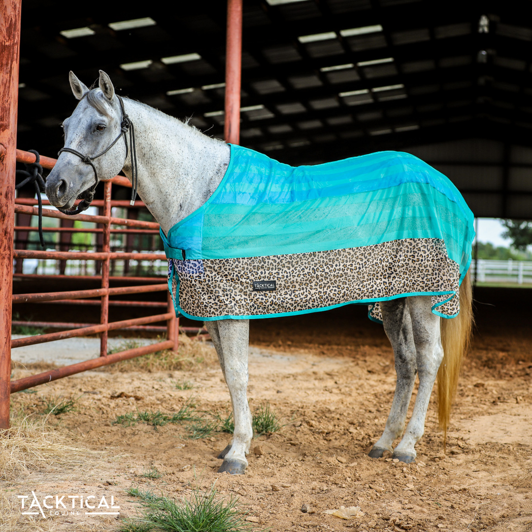 TACKTICAL™ LEOPARD & MINT COOLING THERAPY SHEET