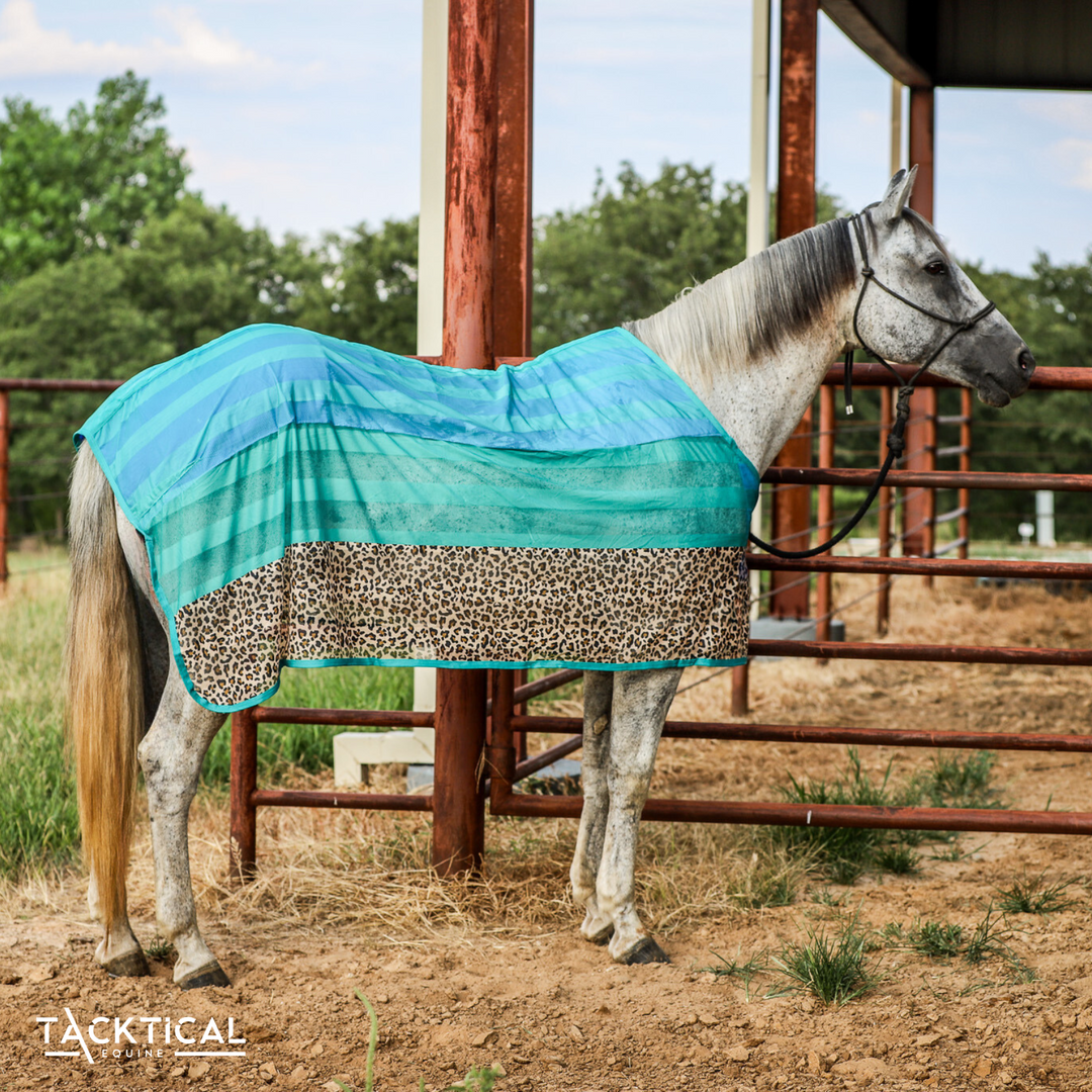 TACKTICAL™ LEOPARD & MINT COOLING THERAPY SHEET