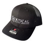 Load image into Gallery viewer, TACKTICAL RICHARDSON CAP (BLACK / BLACK)
