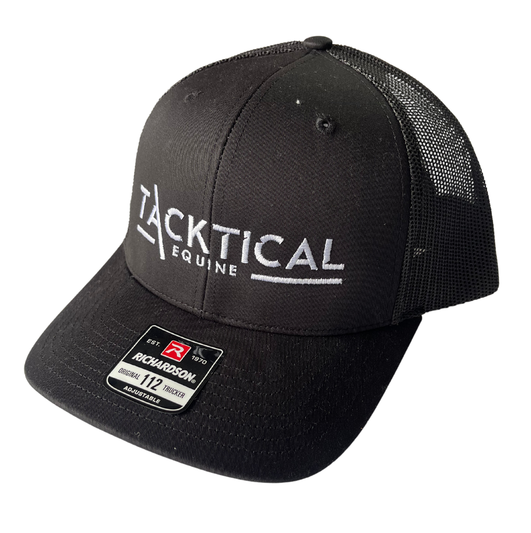 TACKTICAL RICHARDSON CAP (BLACK / BLACK)
