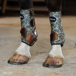 Load image into Gallery viewer, DUCK HUNT WITH SPARKLE VELCRO SPLINT BOOTS (PAIR)