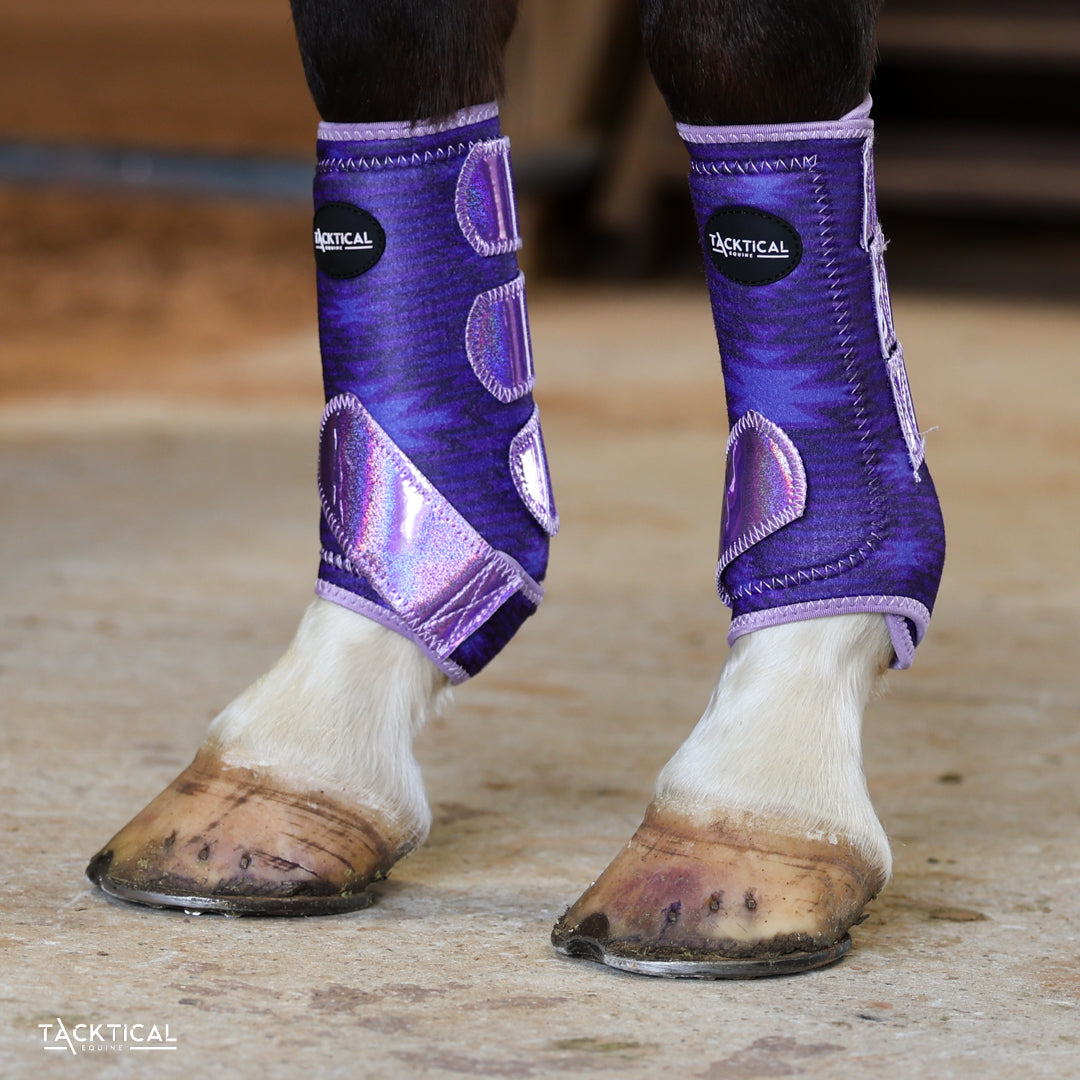 LEXIE 2.0 WITH SPARKLE VELCRO SPLINT BOOTS (PAIR)